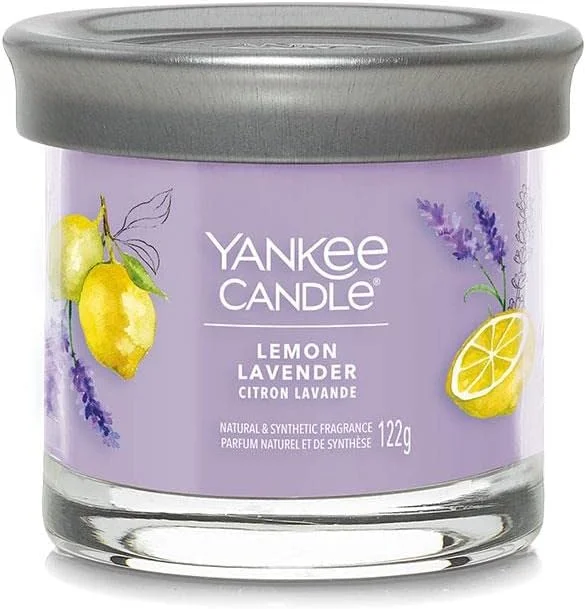 Besuche den Yankee Candle-Store Yankee Candle Lemon Lavender Kerze im Glas, klein — Kerzenlicht Abendessen