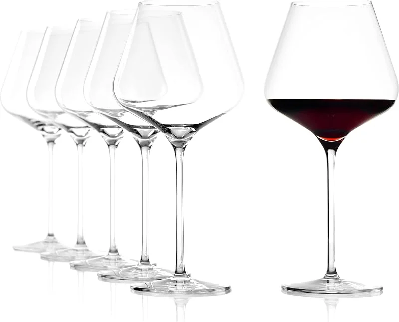 Besuche den Stölzle Lausitz-Store Stölzle Lausitz Quatrophil Burgundergläser Rotweingläser 710 ml, 6er-Set — Wein und Festtafel