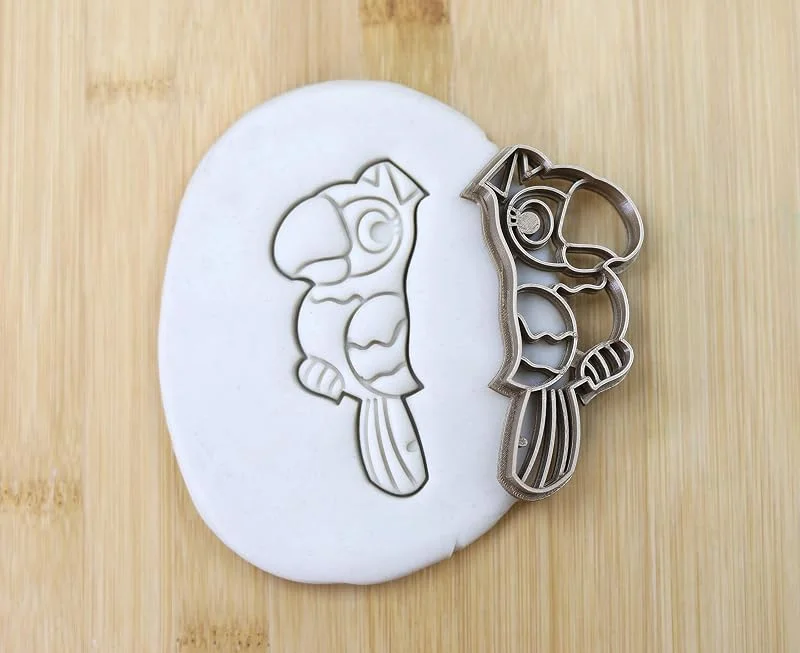 Besuche den my3dbase-Store Cookie Cutter Papagei Keksausstecher Plätzchen und Fondant Ca.8cm — Weihnachtskueche