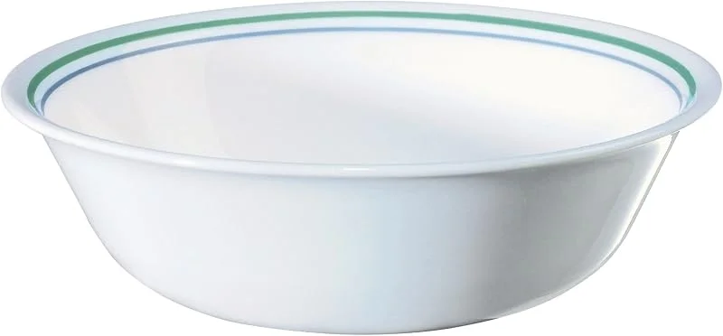 Marke: CORELLE Corelle Geschirr-Set (4-teiliges Set, Landhaus), Set für 4 Personen, inkl. 4 x Müslischalen, 80% recyceltes Glas, 3 x langlebiger, halb so viel Platz und Gewicht traditioneller Keramik — Advent und Tisch
