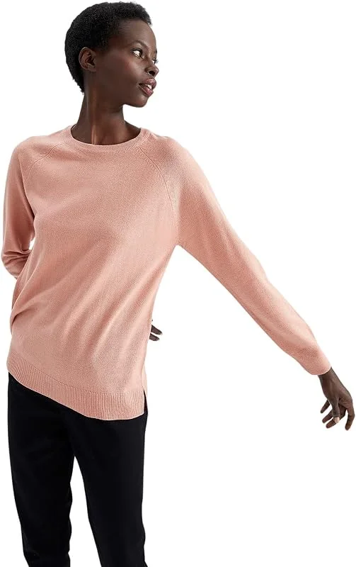 Besuche den DeFacto-Store DeFacto Pullover Damen Langarm Blusen & Tuniken - Pullover Damen Winter Sweater Regular Fit Crew Neck — Weihnachtsmode