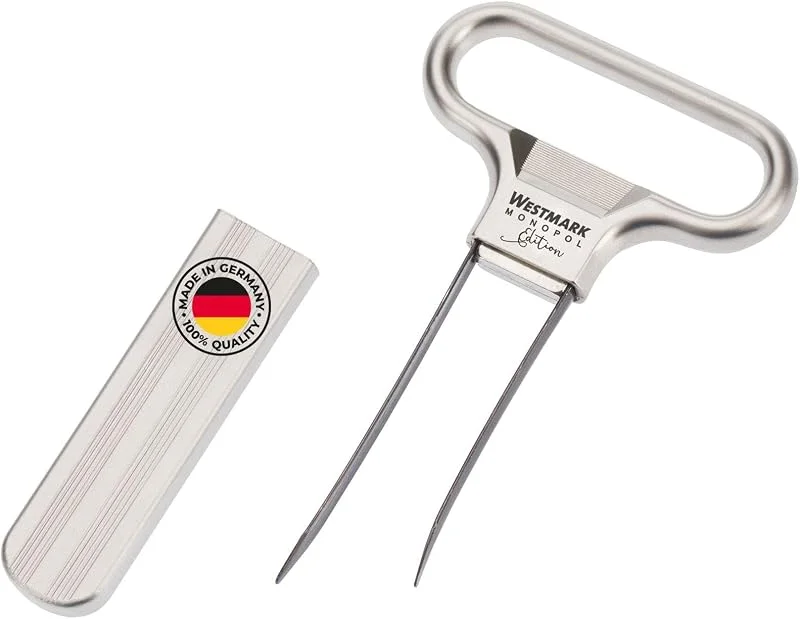 Besuche den Westmark-Store Westmark Ent- und Verkorker, Klingen-, Spangenkorkenzieher, Inkl. Kapselheber, Zinkdruckguss, Stahl, Ah-So, Silber, Edelmattiert 62853380 — Wein und Festtafel