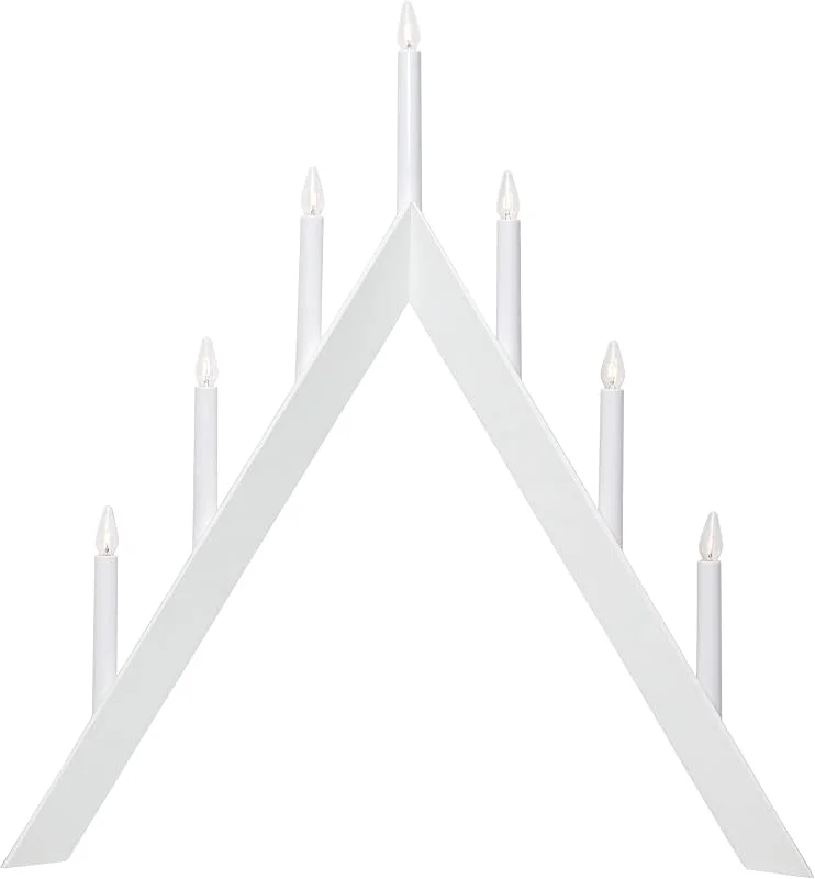 Besuche den EGLO-Store EGLO Kerzenständer Arrow, Kerzenhalter Weihnachtspyramide — Weihnachtsdeko