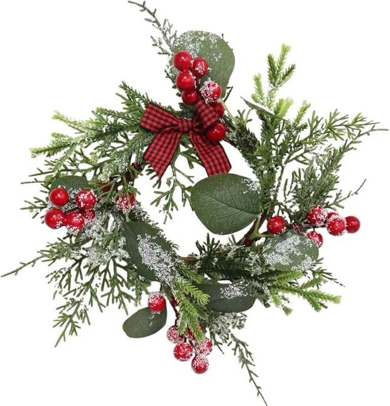 Marke: Générique Générique Weihnachtskerzenkränze, künstliche Weihnachtsgirlande — Kerzenlicht Abendessen