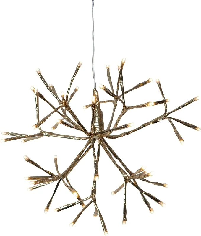 Besuche den EGLO-Store EGLO LED Weihnachtsdeko außen, Hängedekoration Weihnachten in Gold — Weihnachtsbeleuchtung