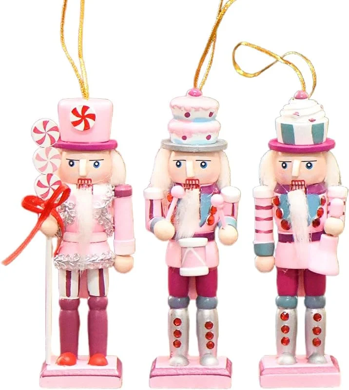 Marke: Générique Nussknacker-Figuren Soldat aus Holz, Dekoration für Kuchen — Weihnachtsdeko