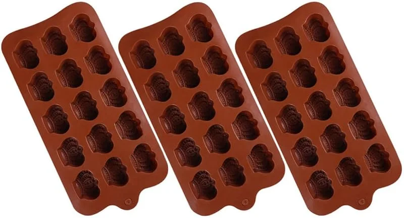 Marke: BESTOYARD Silikonform Schokoriegel 3stücke, Weihnachten Feier, Antihaft für Zuhause — Weihnachtskueche