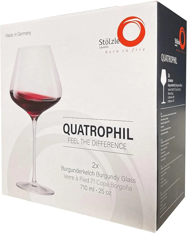 Besuche den Stölzle Lausitz-Store Stolzle Lausitz Quatrophil Rotweinglas, 2 Stück — Wein und Festtafel