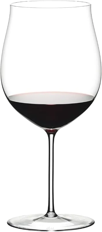 RIEDEL Sommeliers Burgunder Grand Cru - Einzelpackung, Weinglas, Kristallglas, Spülmaschinenfest - 4400, 16 — Wein und Festtafel