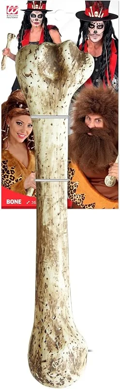 Besuche den W WIDMANN MILANO Party Fashion-Store Widmann 2295T, Knochen prehistorisch ca. 39, 0 cm lang, Zubehör für Halloween, Karneval oder Fasching — Weihnachtsmode