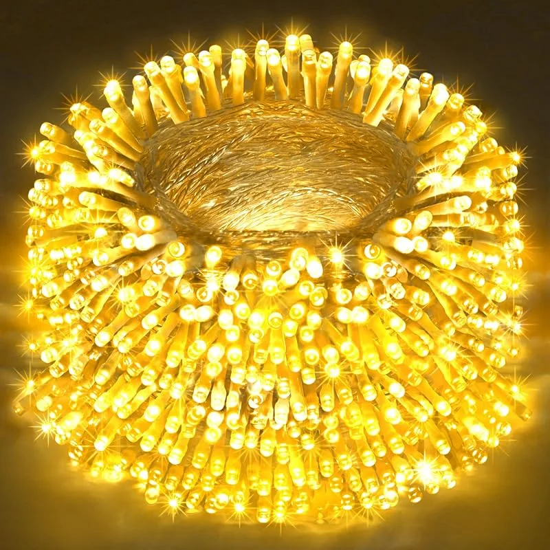 Marke: FLVOECN FLVOECN Lichterkette außen 120M 1200LEDs, Weihnachtsbeleuchtung außen 12 Modi mit Fernbedienung Timer, Lichterkette Lang IP44 wasserdicht für Weihnachten Party, Weihnachtsbaum, Garten, Hochzeit