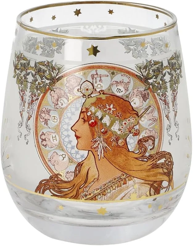 Marke: Goebel Windlicht Sternzeichen Alphonse Mucha - Artis Orbis — Advent und Tisch