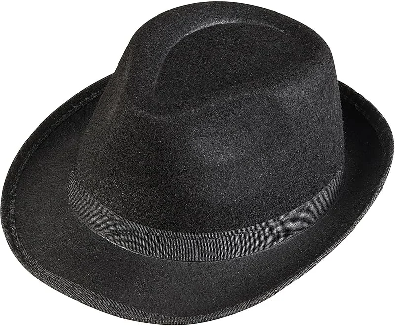 Besuche den W WIDMANN MILANO Party Fashion-Store W WIDMANN MILANO Party Fashion - Gangster Fedora Hut aus Filz — Weihnachtsmode