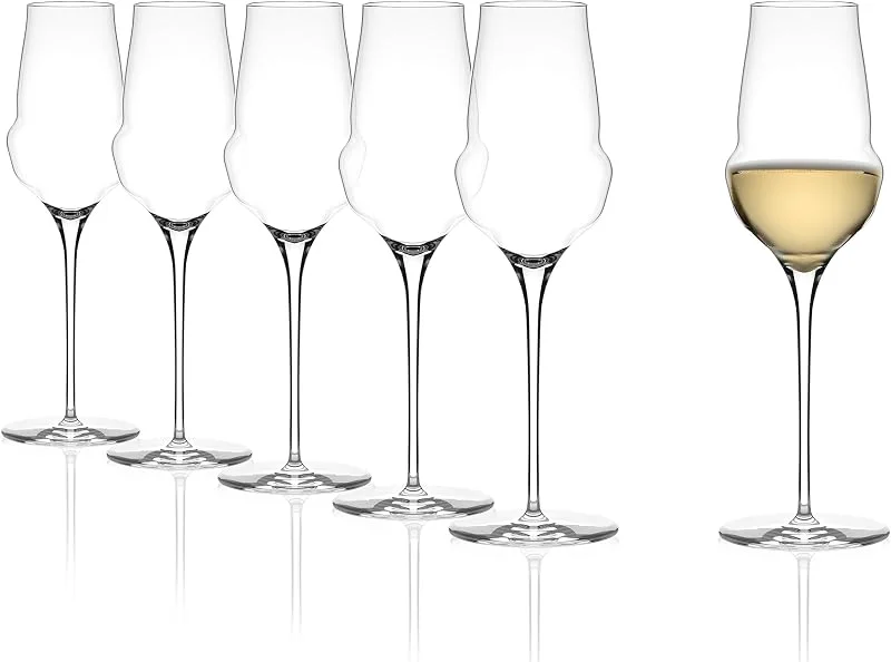 Besuche den Stölzle Lausitz-Store Stölzle Lausitz Cocoon Champagnergläser Sektgläser 340 ml, 6er-Set — Wein und Festtafel