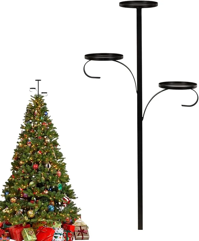 Marke: Generic Ständer für Weihnachtsbaumspitzen, Dekoration für Tisch, Weihnachten — Kerzenlicht Abendessen