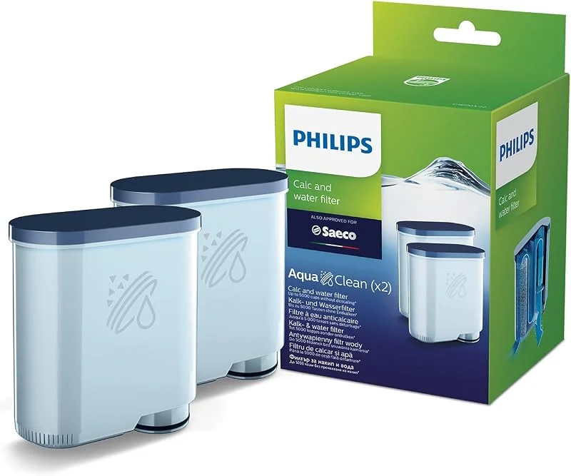Besuche den PHILIPS-Store Philips Original AquaClean Wasser-Filter Doppelpack für Kaffeevollautomaten — Wein und Festtafel