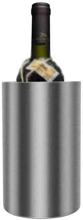 Marke: NexaGeniX sektkübel Edelstahl-Doppel-Eiskübel, gerader EIS-Wein-Eimer, 1600 ml, for Bar, Party, Zuhause, Wein, Champagner, Bier, Eiskübel — Wein und Festtafel