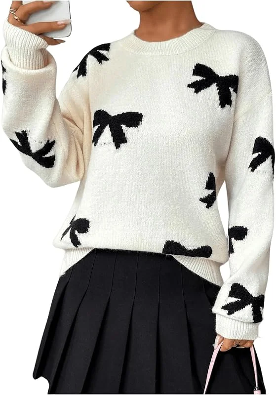 Marke: Pinclodly Pinclodly Damen Pullover Sweaters for Women Weich — Weihnachtsmode