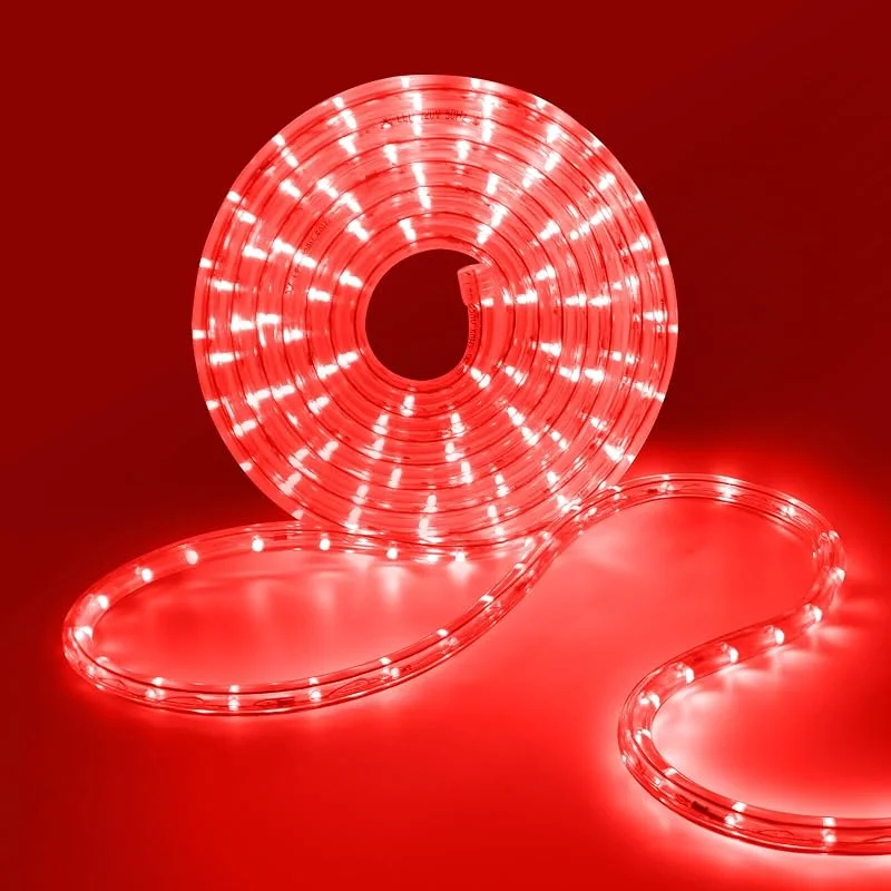 Marke: HEGEHE LED Lichterschlauch Außen, 36leds, m Wasserfest LED Schlauch Lichterkette Licht Leiste für Garten, Party, Weihnachten, Zaun, Dach, Dekoration Beleuchtung (Rot, 2M) — Weihnachtsbeleuchtung