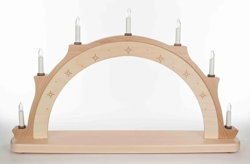 Besuche den Rudolphs Schatzkiste-Store Rudolphs Schatzkiste Schwibbogen unbestückt elektrisch HxLxB 40x68x11cm NEU Lichterbogen Fensterbogen Spitzbogen Erzgebirge Seiffen Weihnachten Beleuchtung Fensterschmuck Bogen Fenst — Weihnachtsdeko