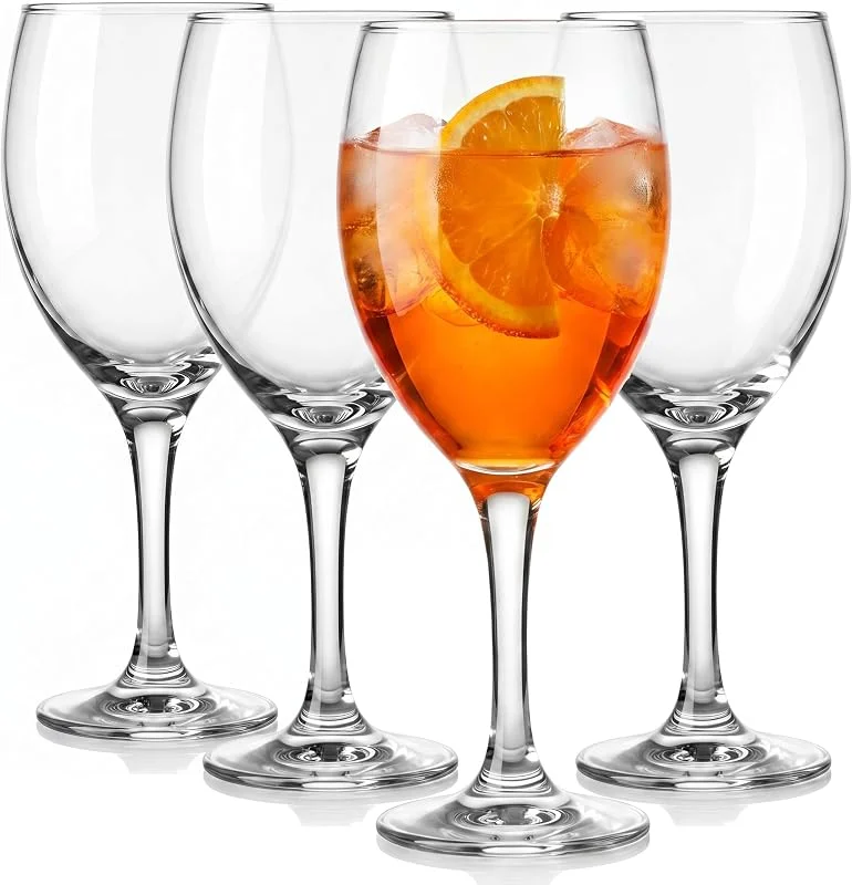 Besuche den Glasmark KROSNO 1992-Store Glasmark Krosno Weinglas 0, 58 L Rotwein Weingläser 4er Set Gläser Für Rotwein Weisswein Rotweinglas Rotweingläser Weissweingläser Wein Kelch Glas Spülmaschinenfest Transparent 4 x 580ML — Wein und Festtafel