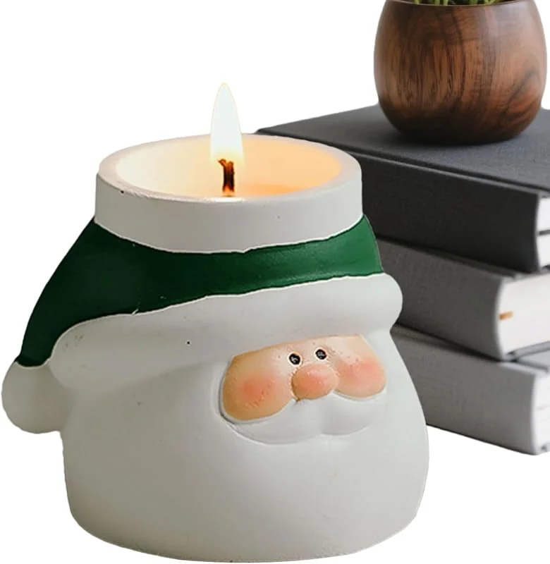Marke: Générique Duftkerzen für Weihnachten – Santa mit langer Brenndauer – Duftkerzen im Glas für Partys, für Weihnachtsfeiern, Winterabende und gesellschaftliche Treffen mit der — Kerzenlicht Abendessen