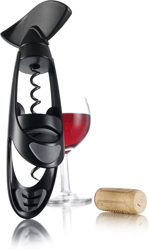 Besuche den Vacu Vin-Store Vacu Vin- 68814606- Korkenzieher Twister schwarz Geschenkpackung — Wein und Festtafel