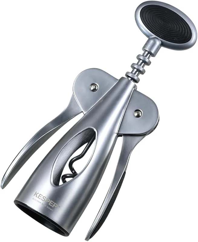Besuche den Kesper-Store KESPER, Flügelkorkenzieher, Edelstahl, 18, 5 cm, Silber, 90467 — Wein und Festtafel