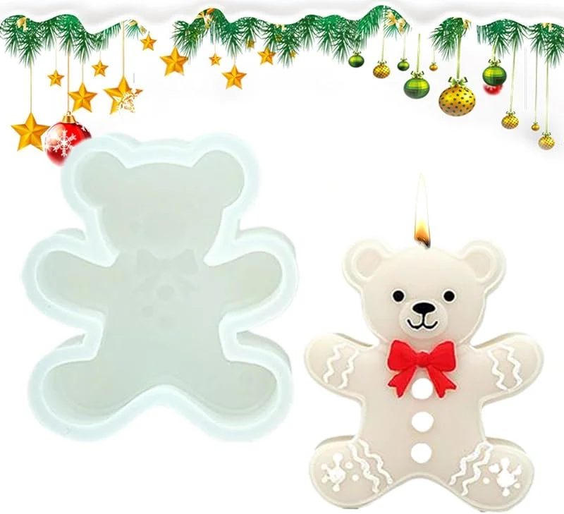 Marke: Generisch Schokoladenform für Weihnachten Wiederverwendbare Antihaft-Silikonbackform — Weihnachtskueche