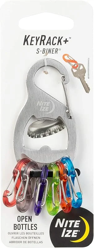 Besuche den Nite Ize-Store Nite IZE Keyrack, Carabiner Key Chain — Wein und Festtafel
