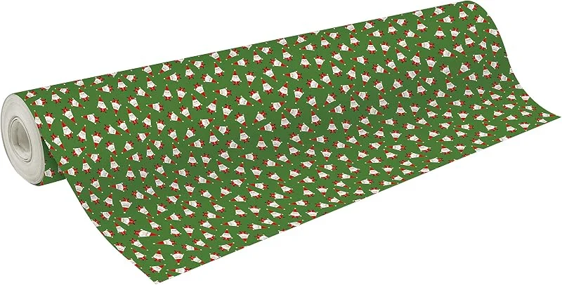 Besuche den Clairefontaine-Store Clairefontaine 202055C Rolle Geschenkpapier Excellia 50mx70cm 80g Xmas Grün — Geschenkverpackung