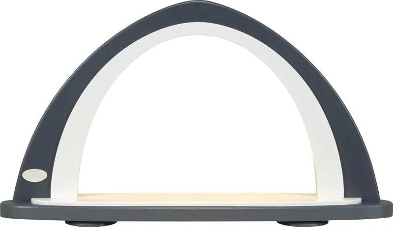 Besuche den weigla-Store Weigla Günter Gläser Leuchtenherstellung Schwibbogen leer LED grau, Natur BxHxT 52x29, 7x9cm NEU Lichterbogen Fensterbogen Schweben Erzgebirge Seiffen Weihnachten Holz Dekoration — Weihnachtsdeko