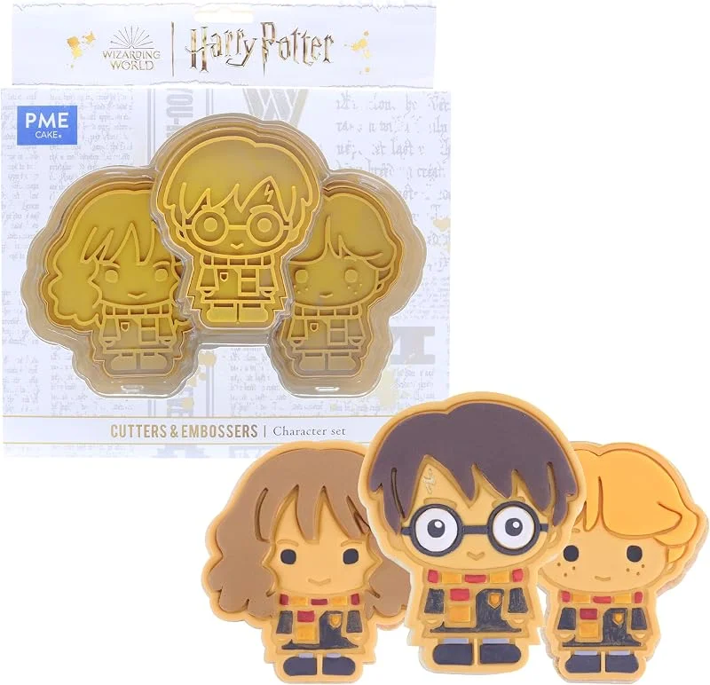 Besuche den PME-Store PME Harry Potter Plätzchen & Fondant Ausstecher, Harry, Ron & Hermione — Weihnachtskueche