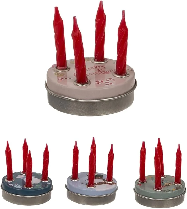 Besuche den ootb-Store Mini-Adventskranz, 4 Minikerzen mit Sockel — Advent und Tisch