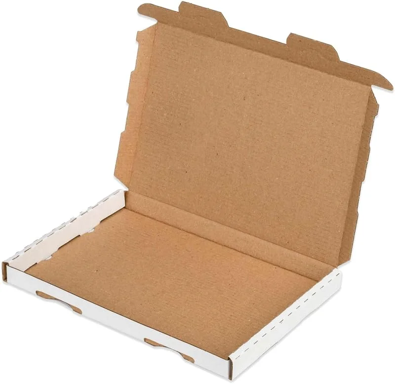 Marke: Kartonprimus Großbriefkartons 230x160x20 mm weiß GB-1 DIN A5 DHL Post (50 Stück) — Geschenkverpackung