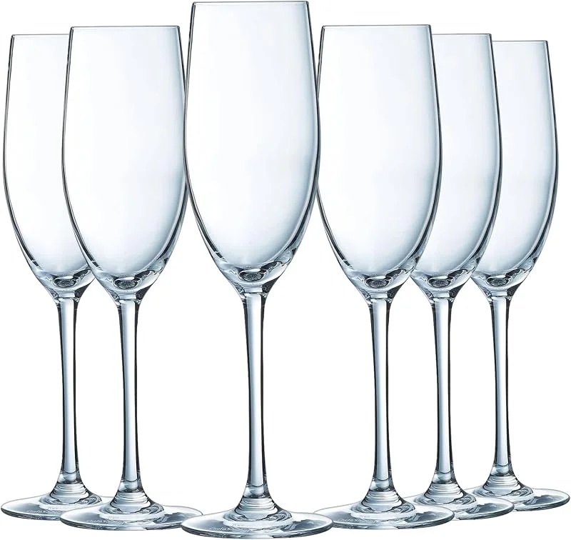 Marke: Luminarc Luminarc, Sektgläser, Menades, 24 cl, 6er Set — Wein und Festtafel