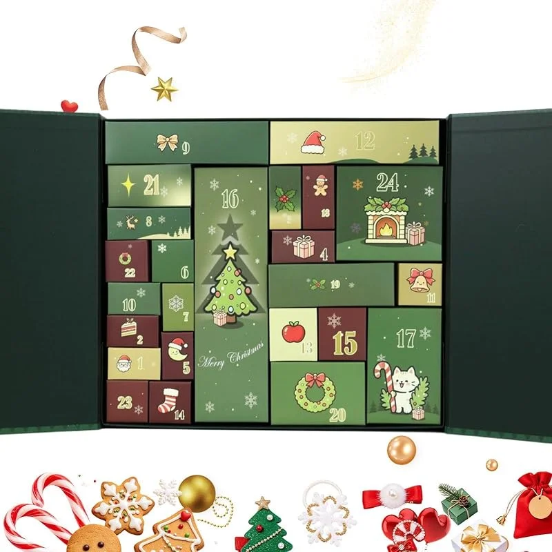 Marke: Generisch Weihnachts-Adventsboxen zum Befüllen DIY leeres befüllbares — Advent und Tisch