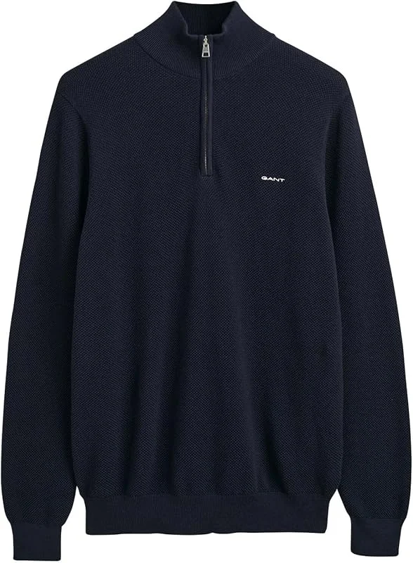 GANT Herren Casual Cotton Half Zip Pullover (1er Pack) — Weihnachtsmode