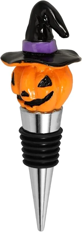 Marke: BESTOYARD BESTOYARD Halloween Weinstopper aus Kunstharz, Süßer für Flaschenverschluss — Wein und Festtafel