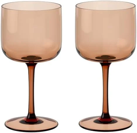 like. by Villeroy & Boch – Like Glass Weinglas Braun, Spülmaschinenfest, Gläser, Weingläser, Trinkgeschirr, Kristallglas — Wein und Festtafel