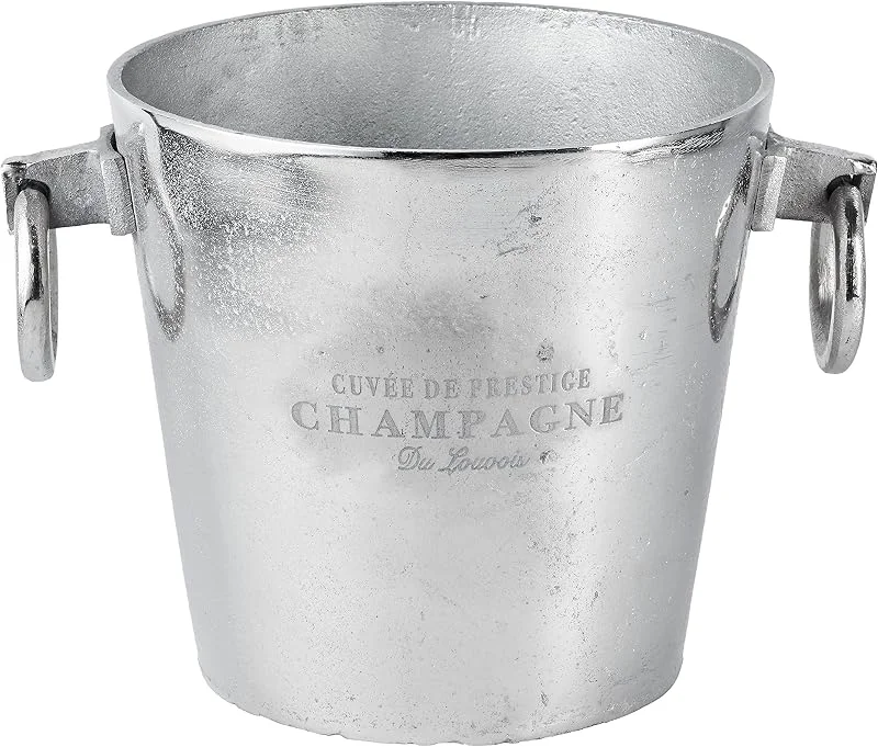 Marke: Michael Noll Michael Noll Champagnerkühler, Weinkühler, Flaschenkühler, Aluminium, Silber, S, M, L, 20 cm, 23 cm, 32 cm (20x16, 5x20) — Wein und Festtafel
