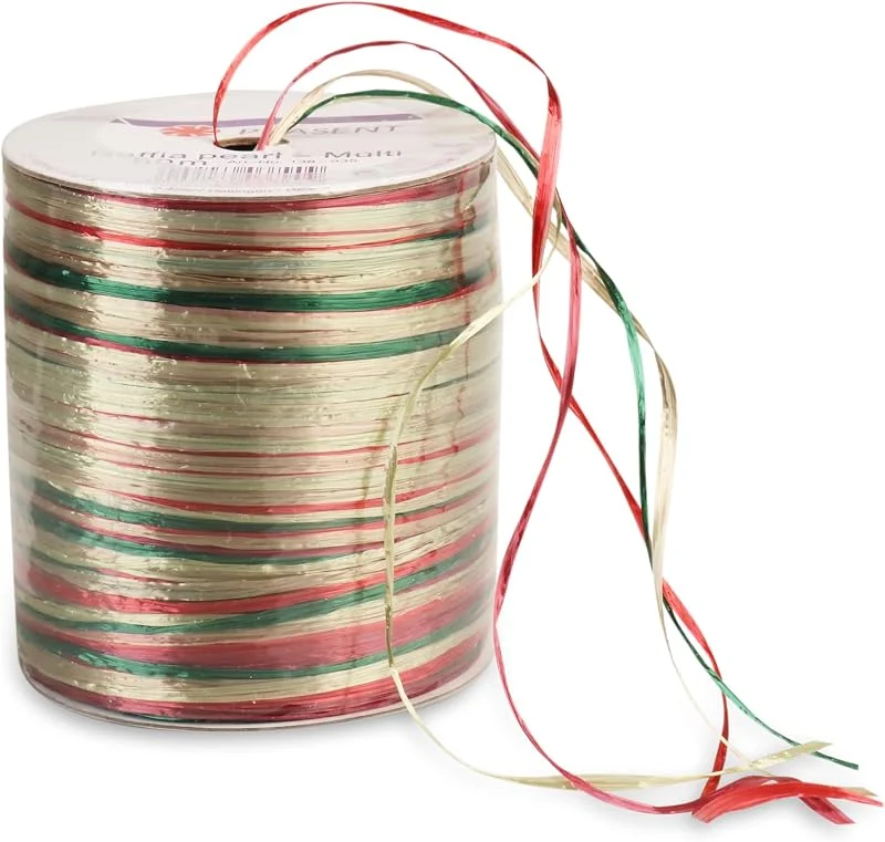 Besuche den PRÄSENT-Store PRÄSENT Raffia Pearl-Multicolour — Geschenkverpackung