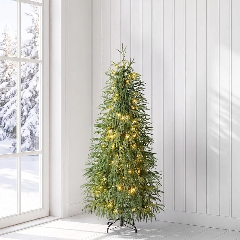 Besuche den VeriNatural-Store Verinatural Künstlicher Weihnachtsbaum mit Beleuchtung 150 cm, 100 LEDs — Weihnachtsbeleuchtung