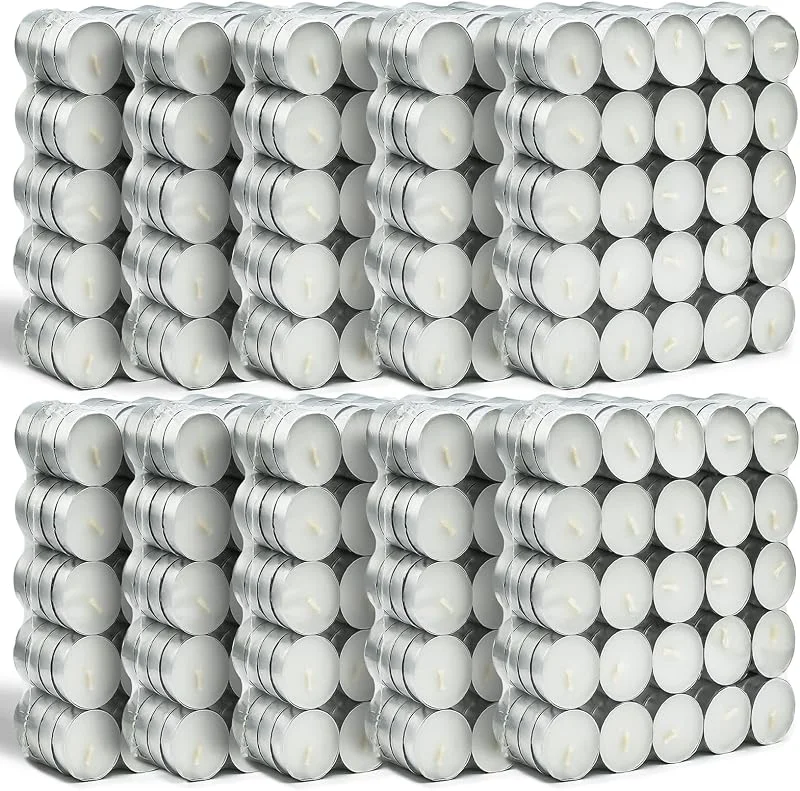 Besuche den Artist Unknown-Store Unbekannt 1000 Teelichter, 4 Stunden Brenndauer, Lange Brenndauer, Gastronomie, Gastro, Großpackung, Kerzenlicht, für das Windlicht — Kerzenlicht Abendessen