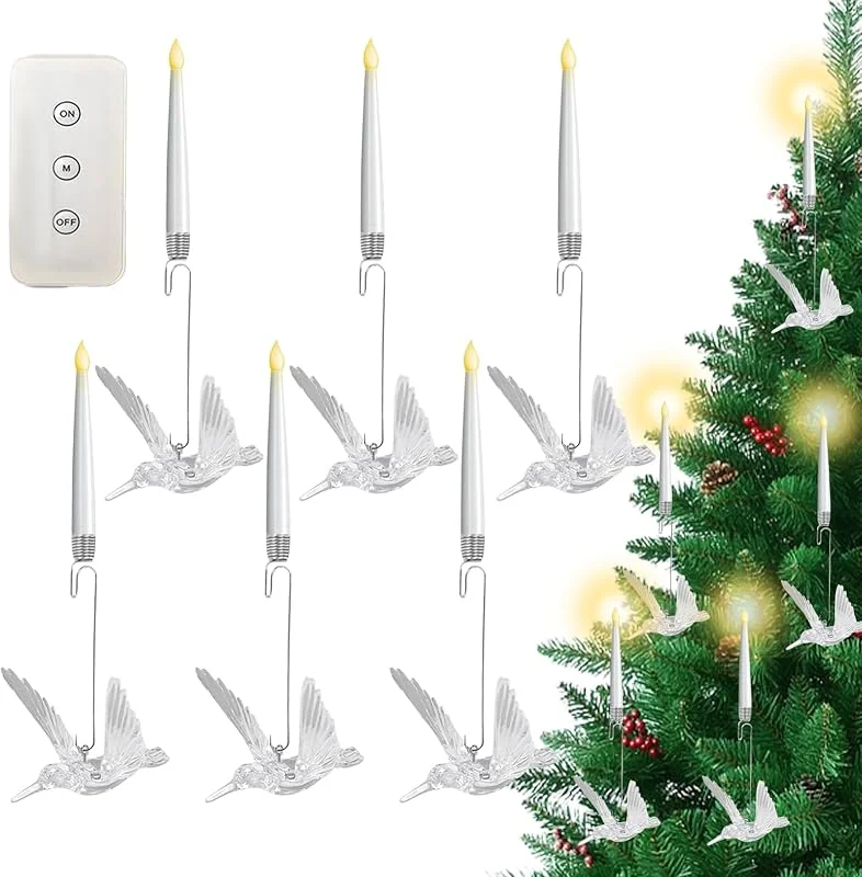 Marke: Generisch Weihnachtsbaum Kerzen Mit Fernbedienung Weihnachts Basteldekoration — Weihnachtsbeleuchtung