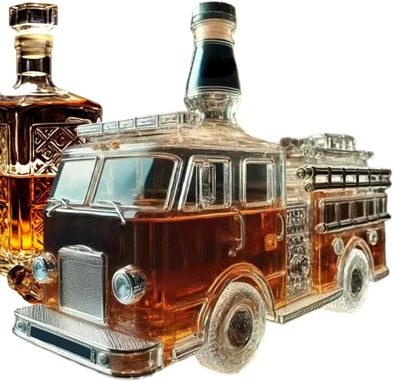 Marke: Generisch Whiskey Dekanter - Karaffen Für Wein Und Spirituosen Mit Automotiv Design, Lustige Wohndekoration für Wodka Bourbon Tequila Brände Getränke Bar Restaurant Barkeeper Party und Wohnzimmer — Wein und Festtafel