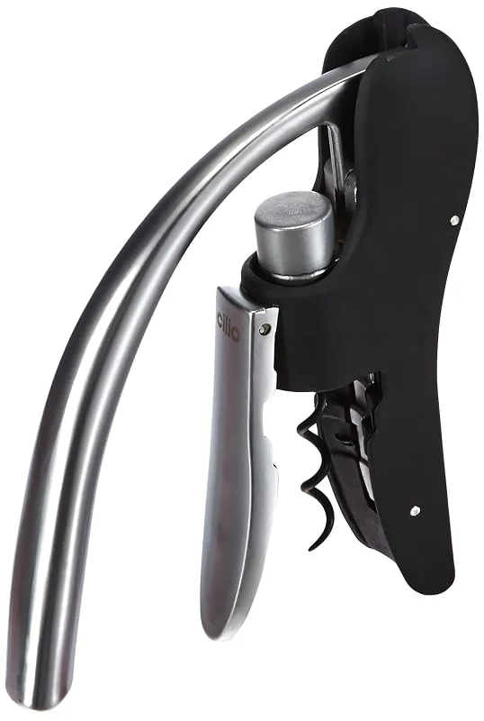 Besuche den Cilio-Store cilio Automatik-Korkenzieher Chablis, mit Folienschneider und Ersatzspirale — Wein und Festtafel