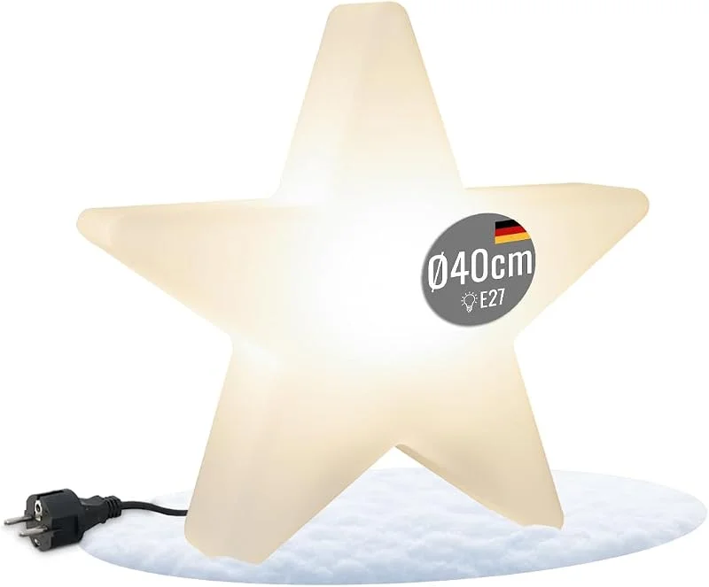 Besuche den 8 seasons-Store 8 seasons LED Weihnachtsstern 40cm, Shining Star, warmweiß, außen & innen — Weihnachtsdeko