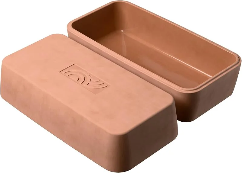 Besuche den myromy-Store myromy® Brick Classic – Brotbackform & Grillstein aus Keramik, Mini-Bräter — Weihnachtskueche