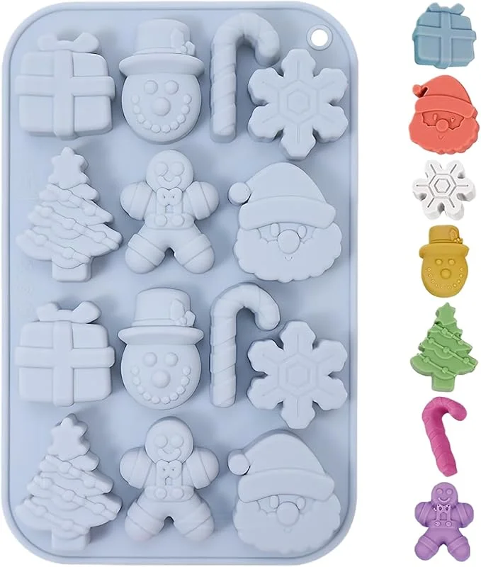 Marke: Dtaigou Weihnachtssilikonformen Antihaft-Tablett-Zubehör — Weihnachtskueche